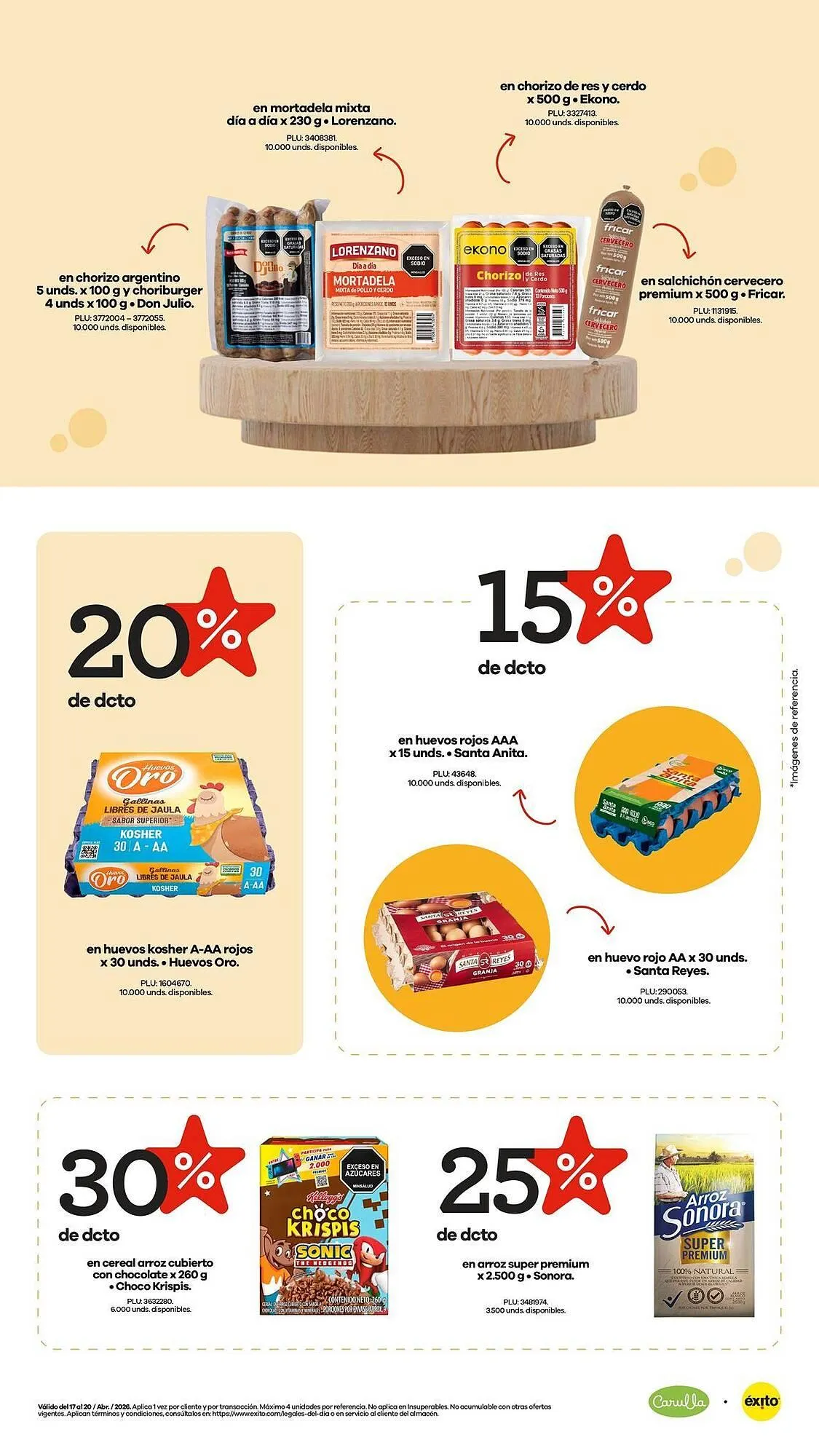 Catalogo de Catálogo Carulla 17 de abril al 20 de abril 2026 - Pag 3