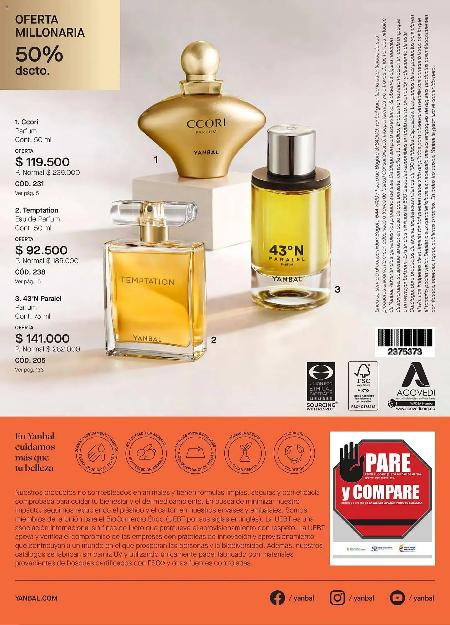 Catalogo de Catálogo Yanbal 25 de abril al 23 de mayo 2026 - Pag 148