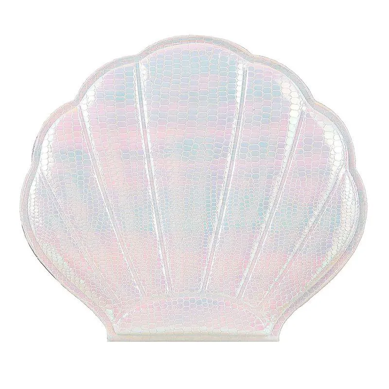 Espejo Portatil con Figura de Gema Rosado Tornasol