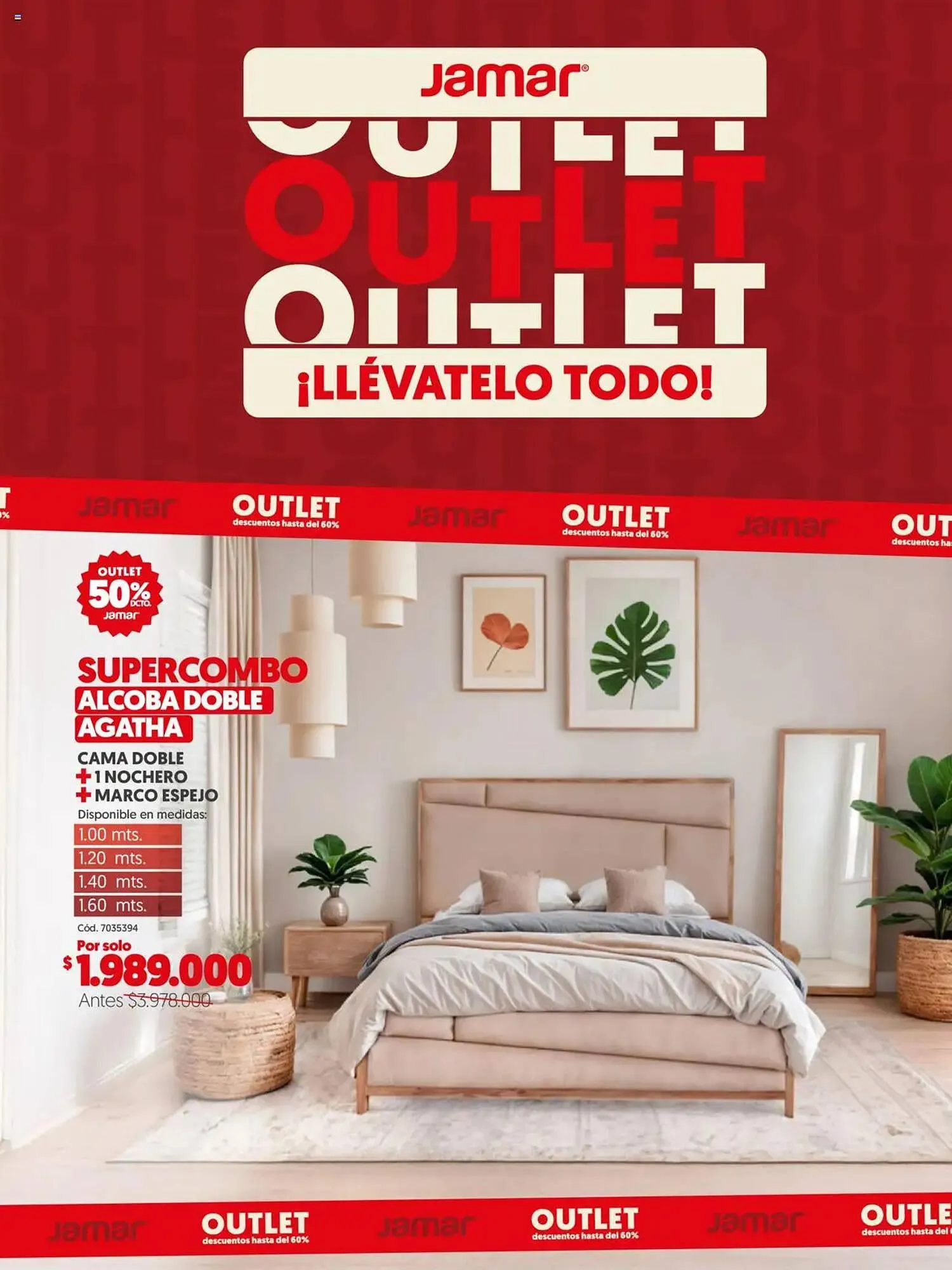 Catalogo de Catálogo Muebles Jamar 7 de enero al 31 de enero 2025 - Pag 1