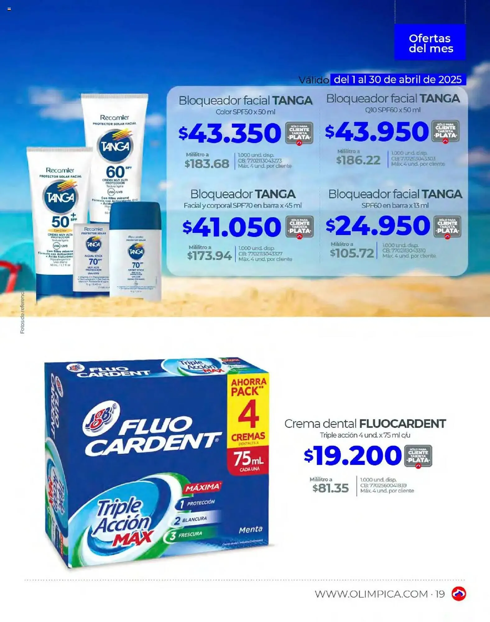 Catalogo de Catálogo Olímpica 6 de abril al 30 de abril 2025 - Pag 64