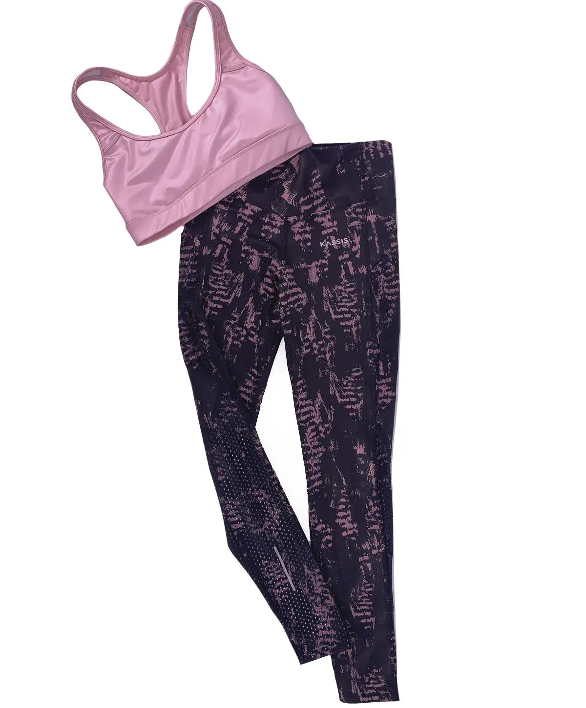 SET TOBILLERO FAISAN NUDE + TOP ROSA