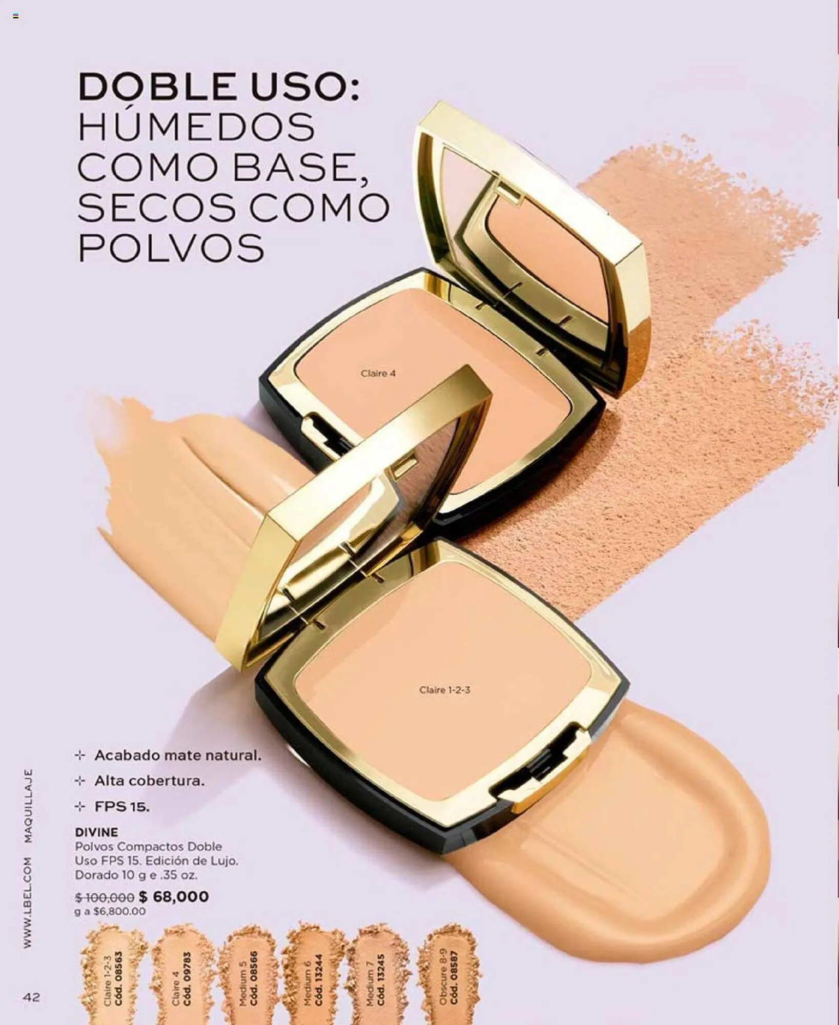 Catalogo de Catálogo L'bel 21 de agosto al 10 de septiembre 2023 - Pag 42