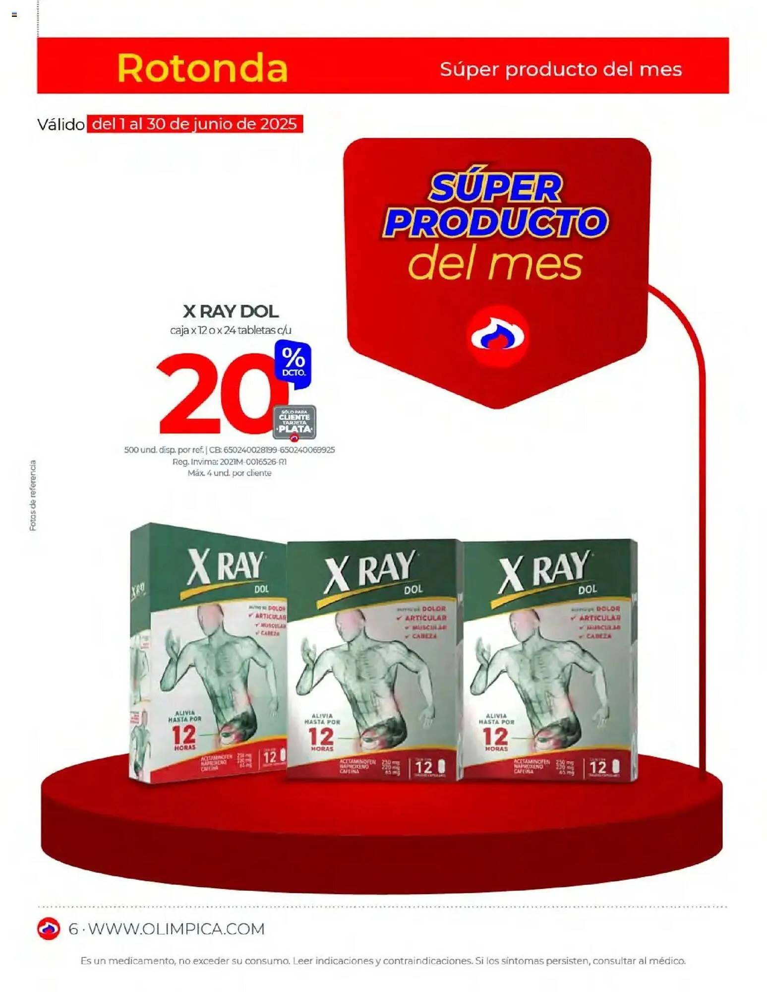 Catalogo de Catálogo Olímpica 1 de junio al 30 de junio 2025 - Pag 6