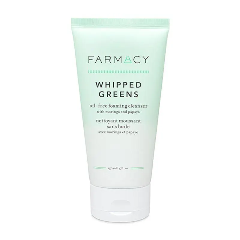 Limpiadora Whipped Greens Oil-Free Foaming Cleanser with Moringa and Papaya - 150 ml