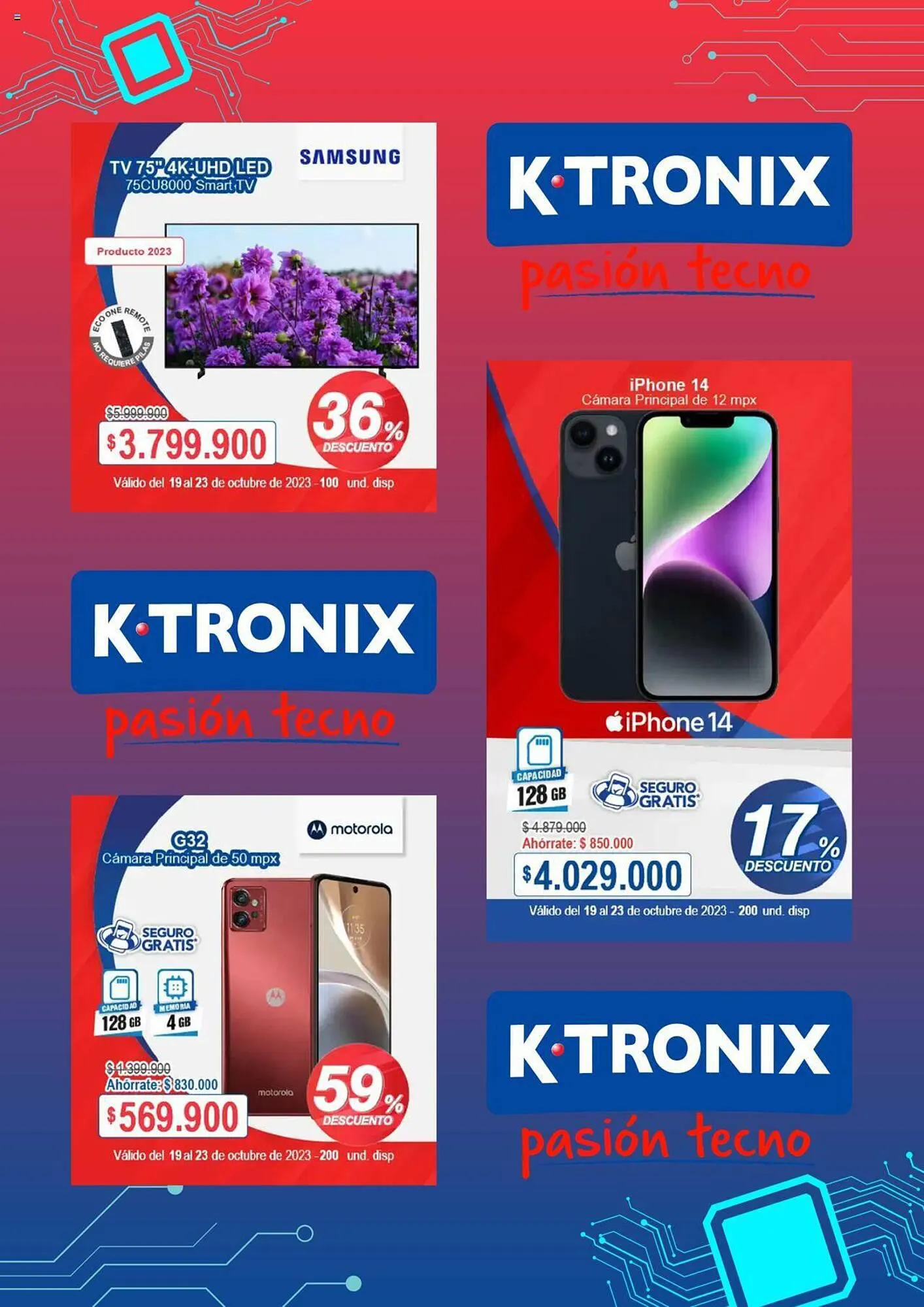 Catalogo de Catálogo Ktronix 21 de octubre al 27 de octubre 2023 - Pag 2