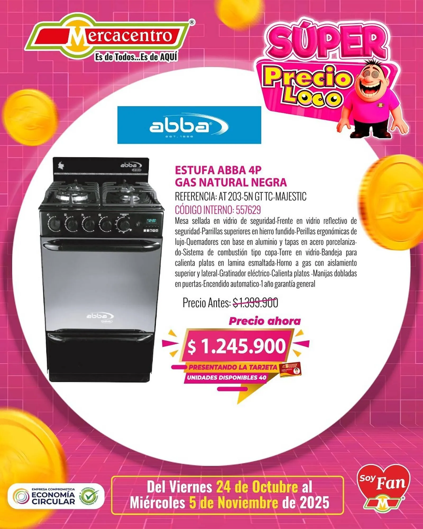 Catalogo de Catálogo MercaCentro 28 de octubre al 5 de noviembre 2025 - Pag 4