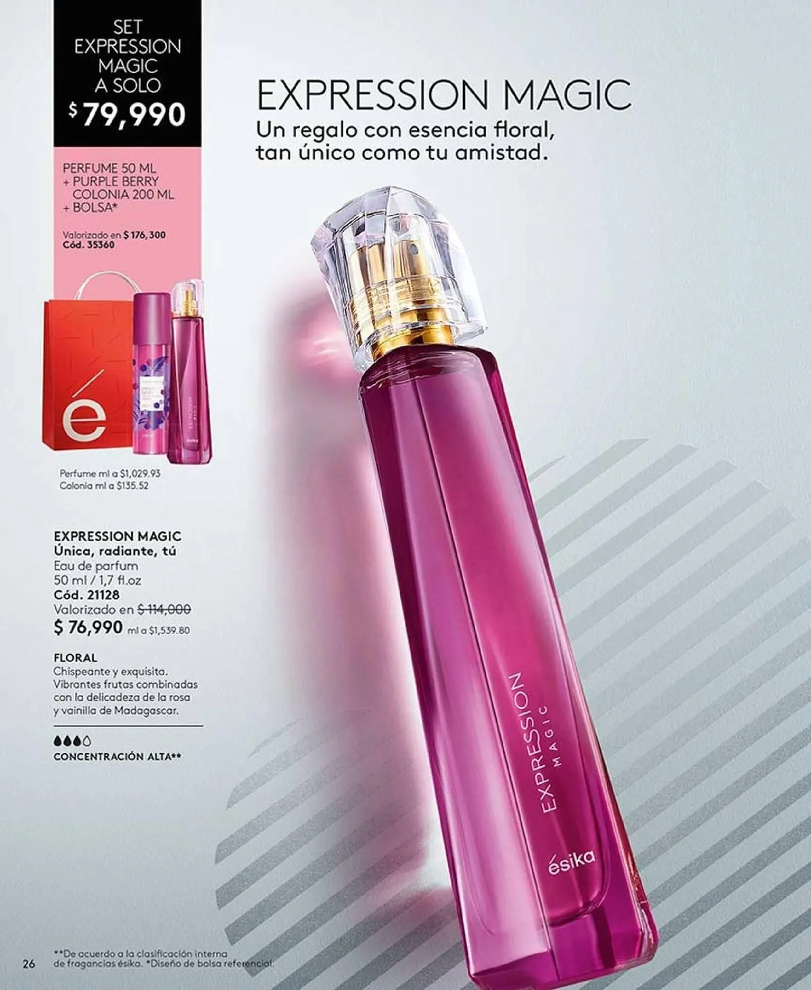 Catalogo de Catálogo Ésika 4 de octubre al 31 de octubre 2025 - Pag 26