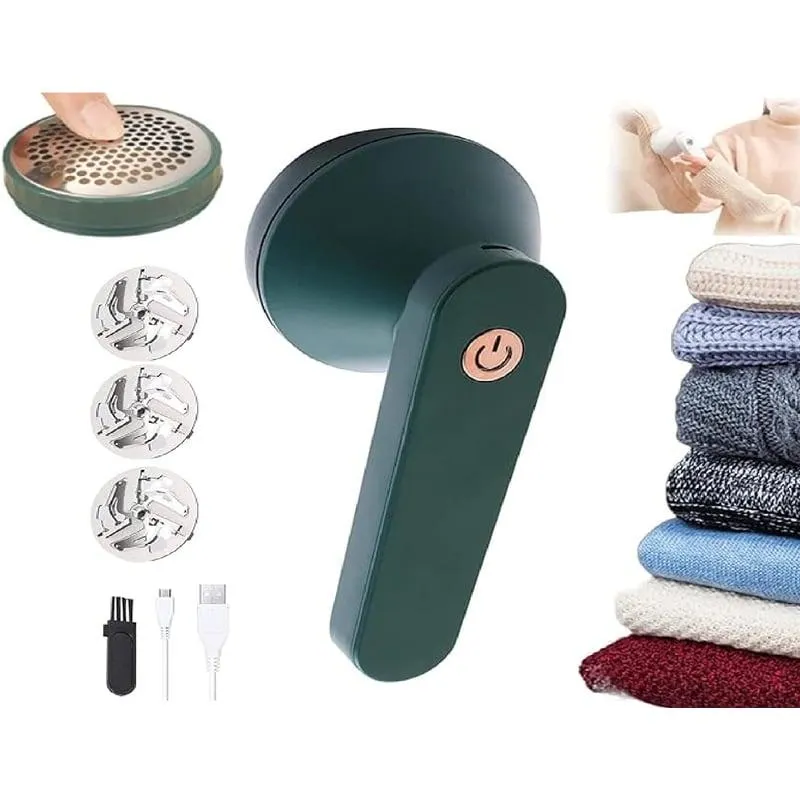 Removedor de pelusas recargable y portatil