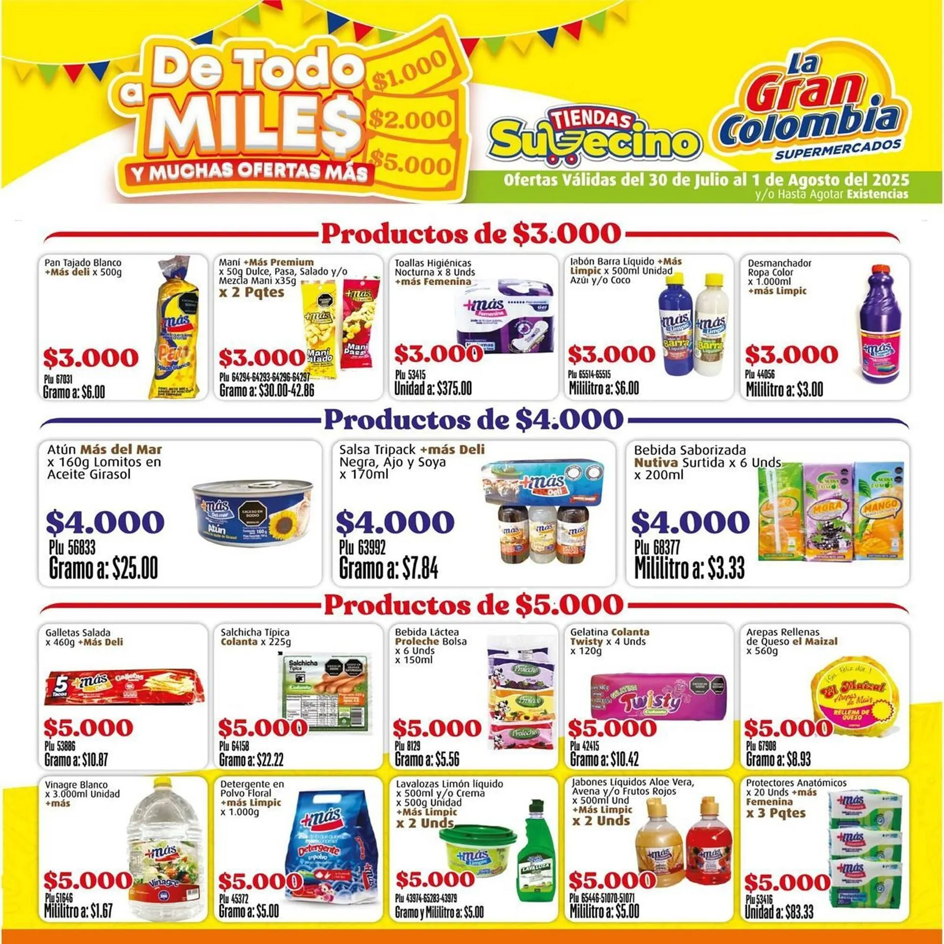 Catalogo de Catálogo La Gran Colombia 1 de agosto al 31 de agosto 2025 - Pag 5