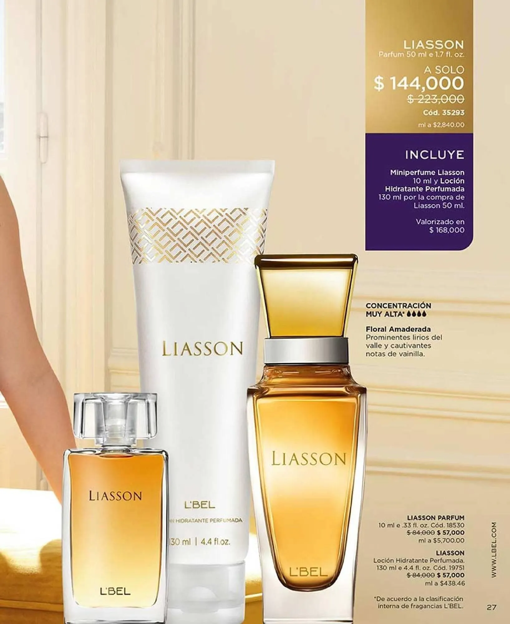 Catalogo de Catálogo L'bel 25 de marzo al 30 de abril 2025 - Pag 27