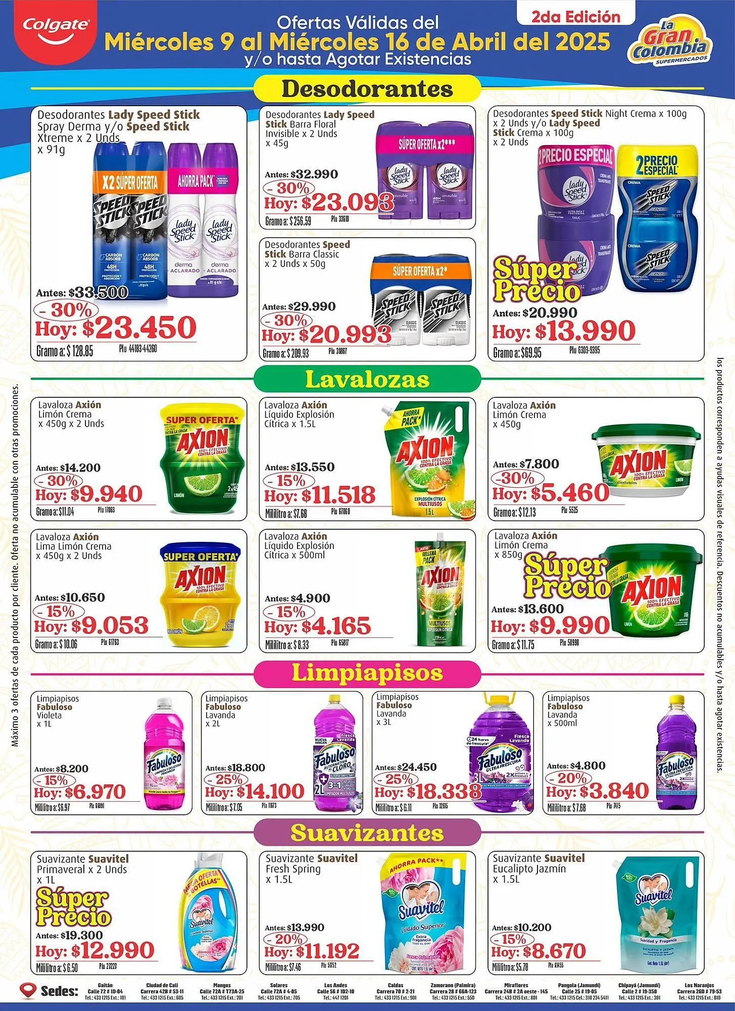 Catalogo de Catálogo La Gran Colombia 9 de abril al 16 de abril 2025 - Pag 2