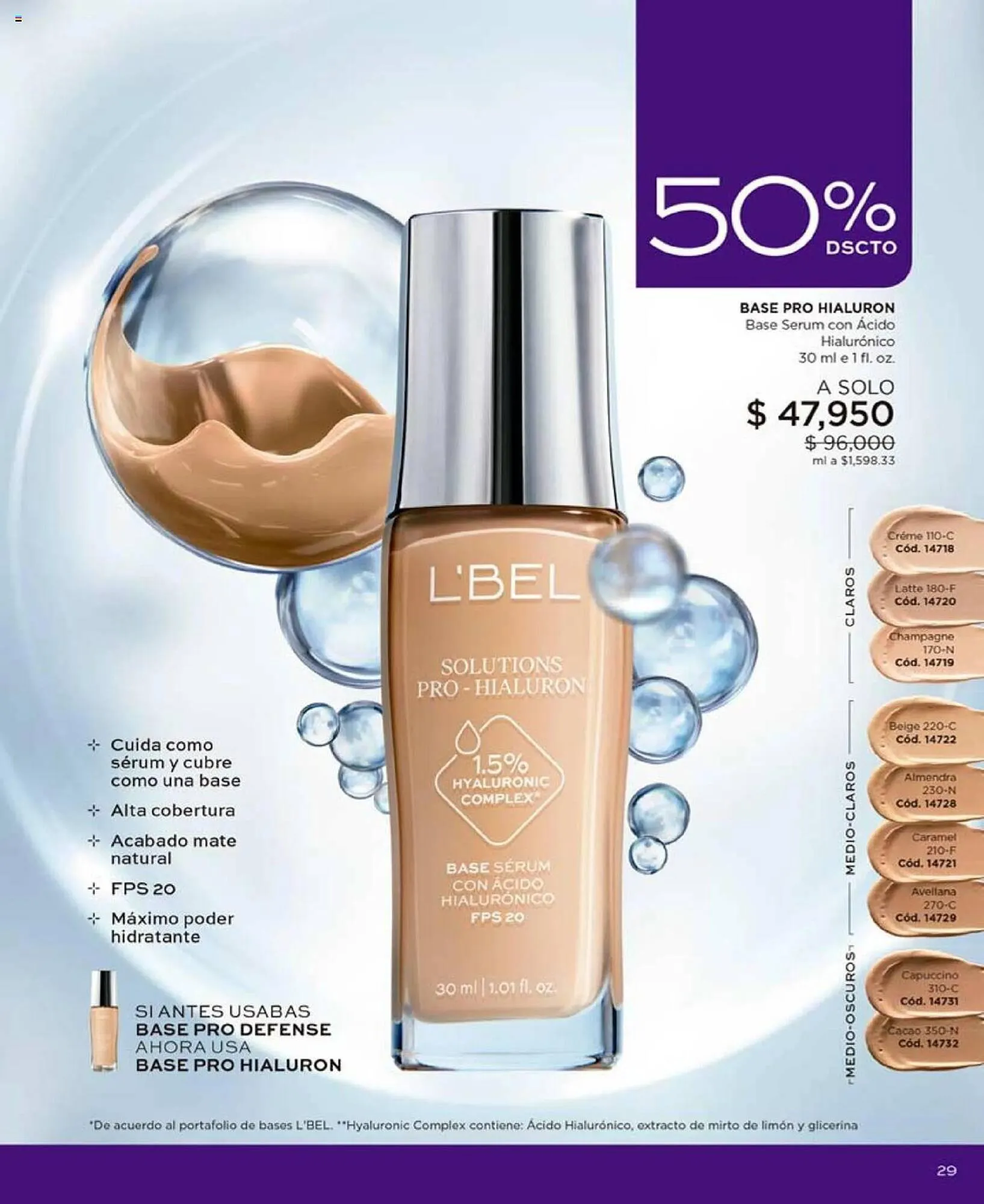 Catalogo de Catálogo L'bel 12 de septiembre al 2 de octubre 2023 - Pag 29