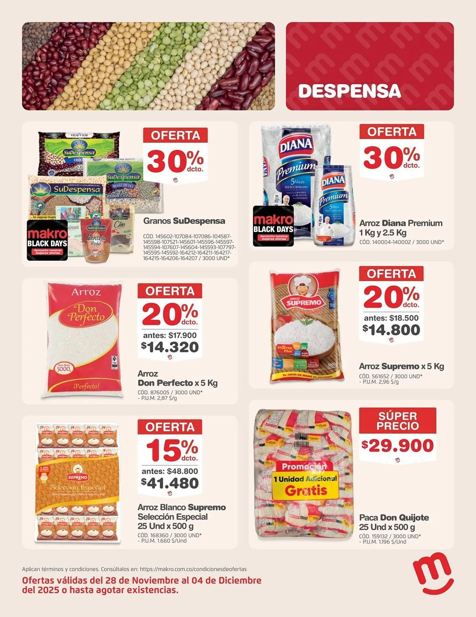 Catalogo de Catálogo Makro 28 de noviembre al 4 de diciembre 2025 - Pag 22