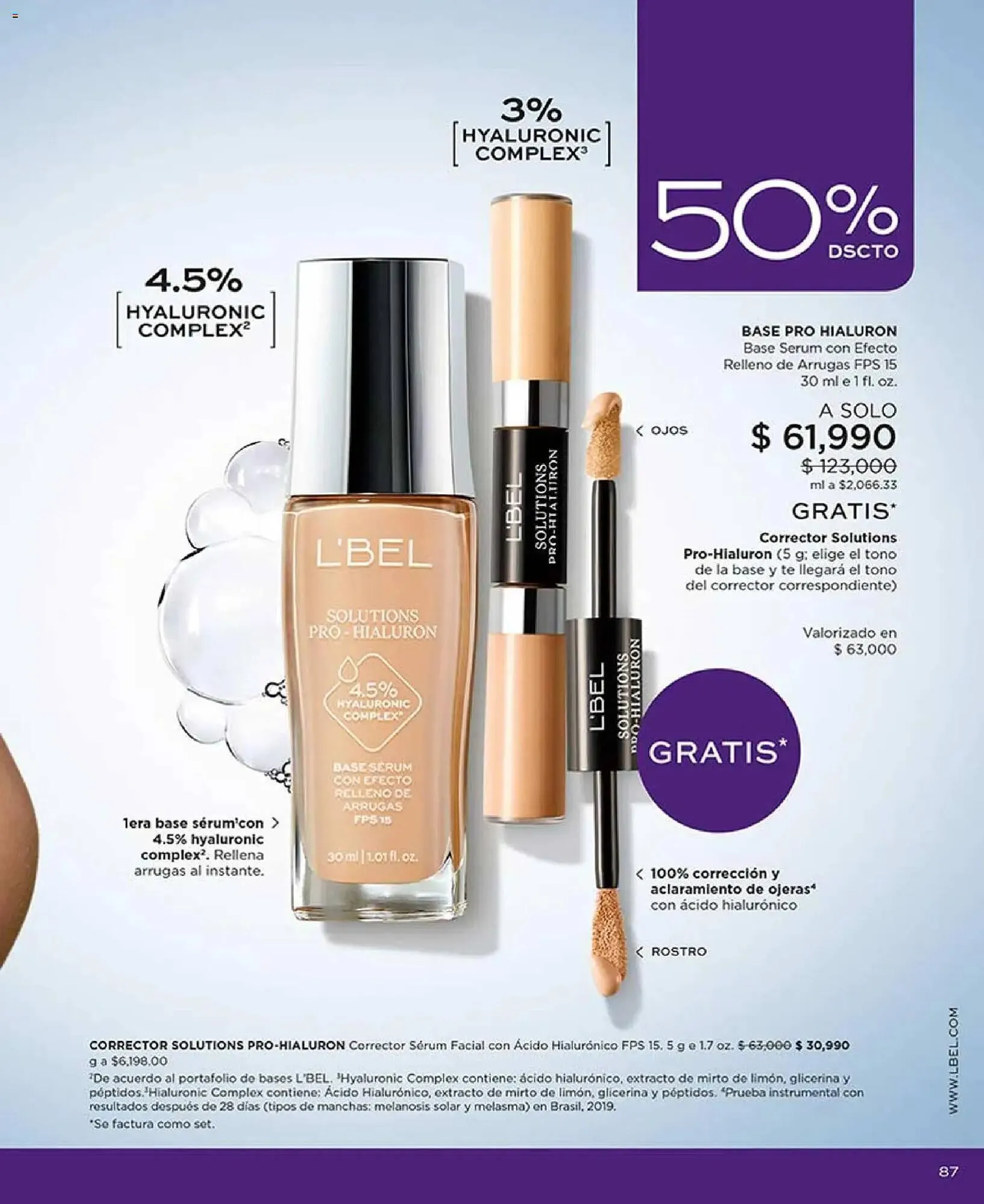 Catalogo de Catálogo L'bel 1 de marzo al 1 de abril 2026 - Pag 87