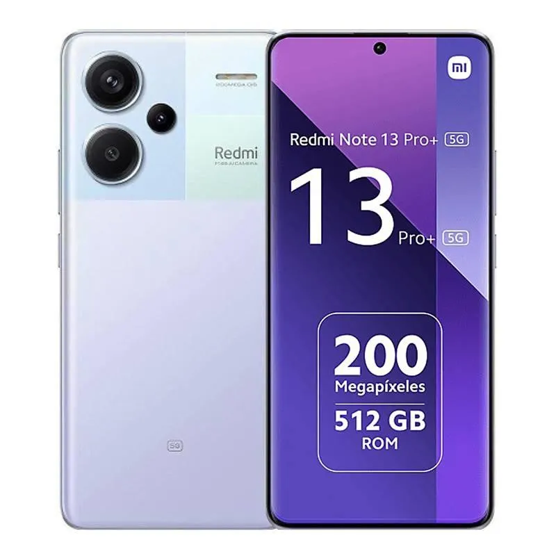 Celular Xiaomi Redmi Note 13 PRO PLUS 5G 512GB 12GB RAM Púrpura