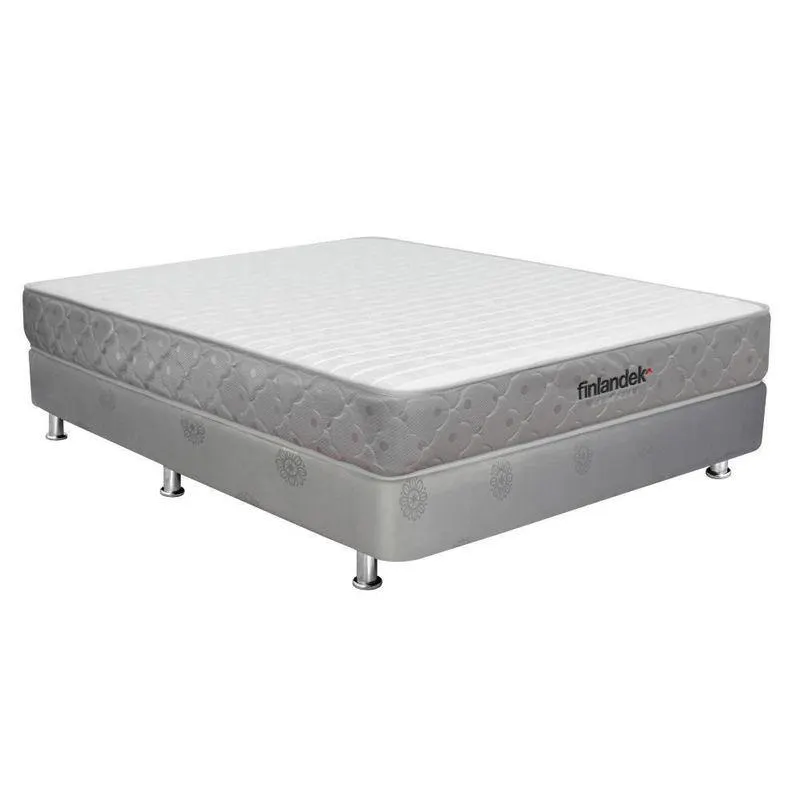 Combo FINLANDEK BASIC ESENCIAL Sencillo (100 x 190 cm) 05102600040001 Resortado Semisuave