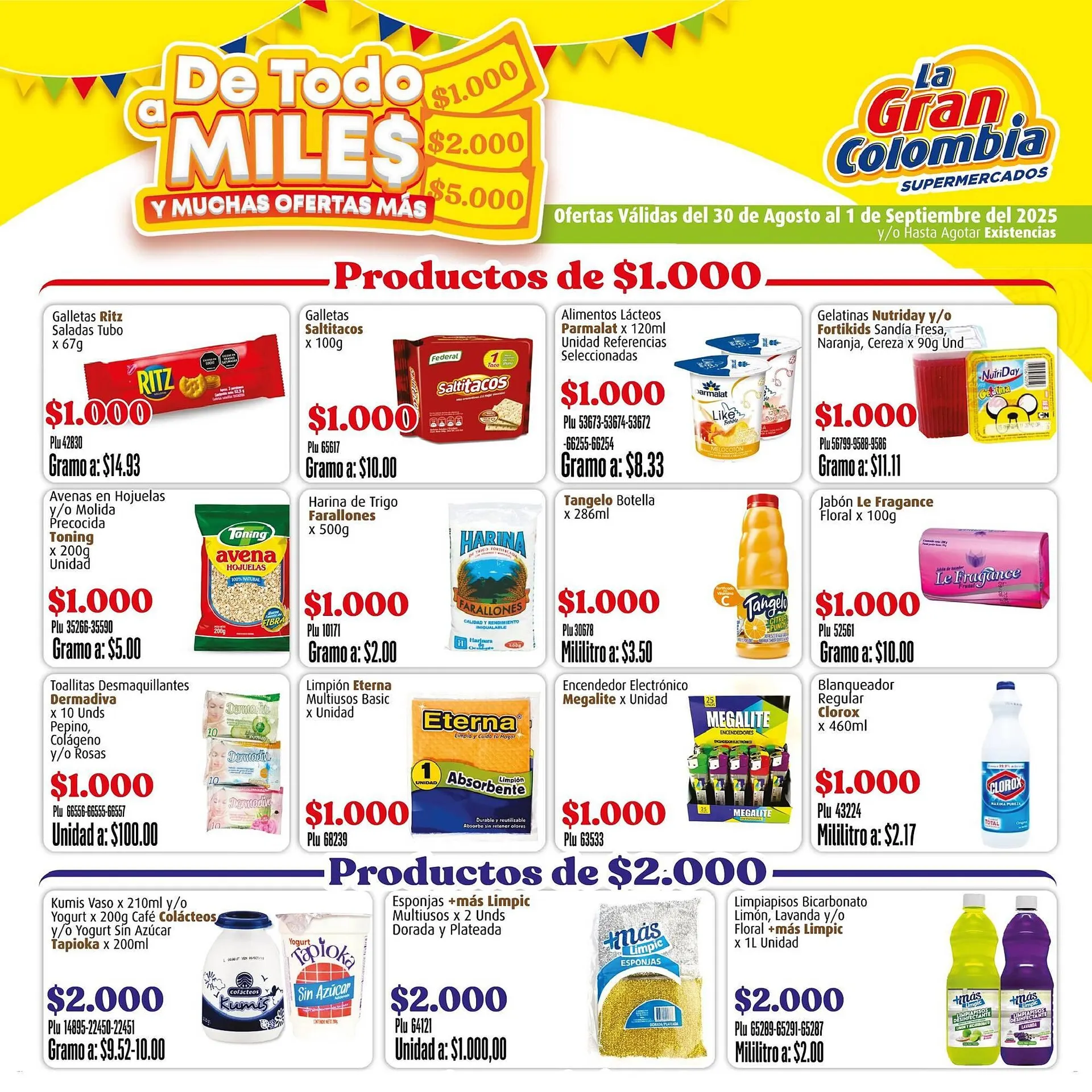 Catalogo de Catálogo La Gran Colombia 29 de agosto al 1 de septiembre 2025 - Pag 2