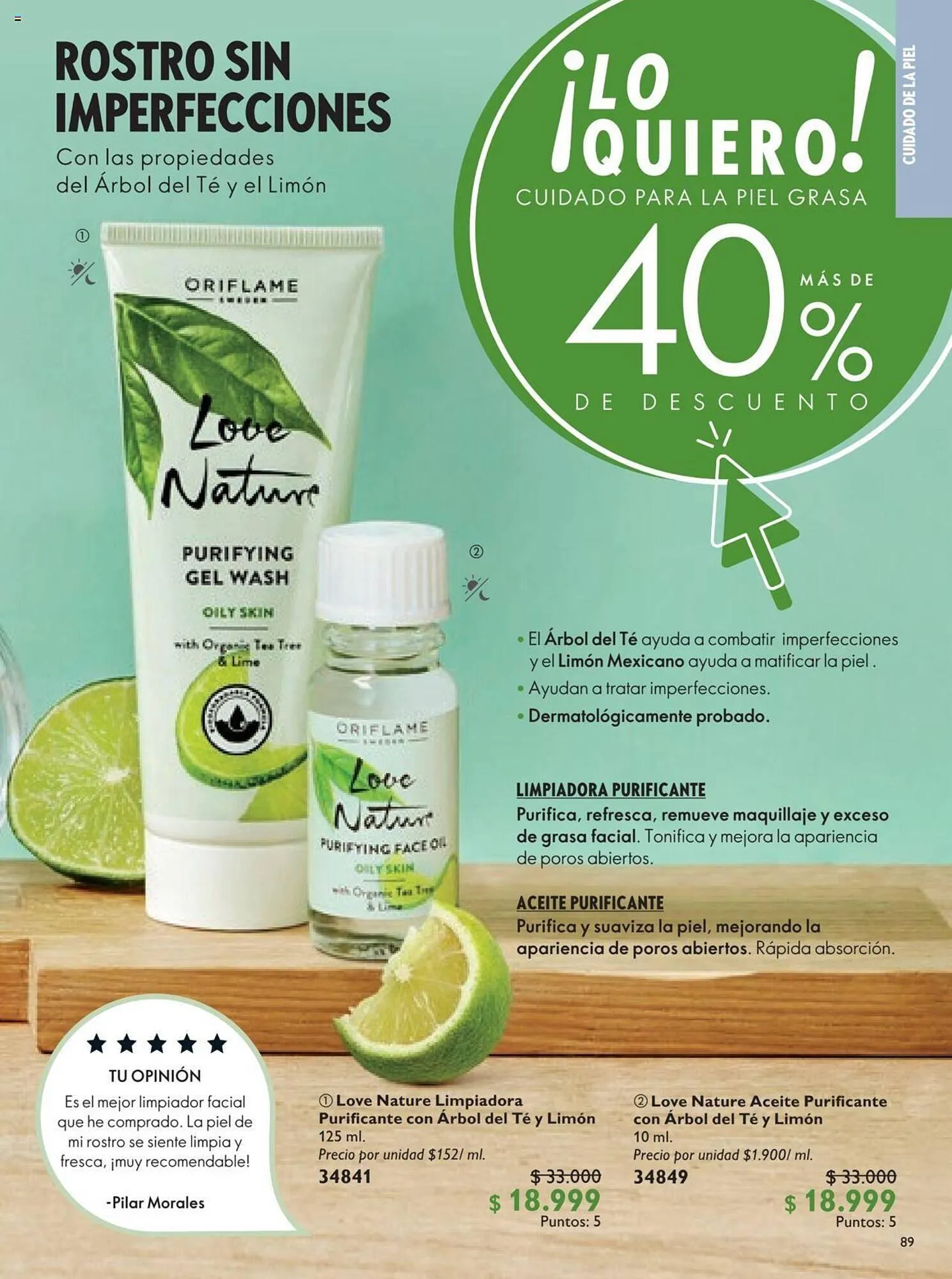 Catalogo de Catálogo Oriflame 28 de septiembre al 18 de octubre 2024 - Pag 89