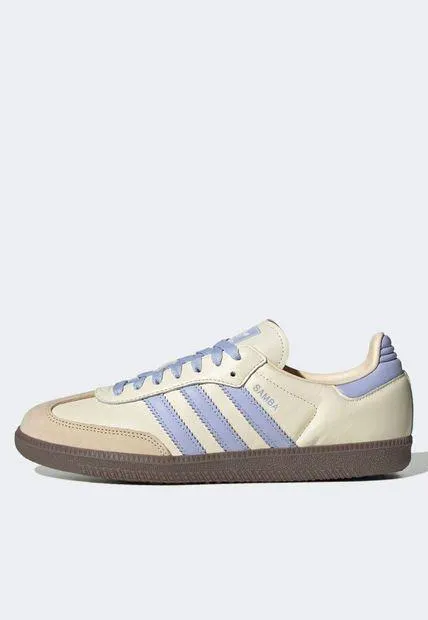 Tenis Lifestyle Beige-Lila adidas Originals Samba OG