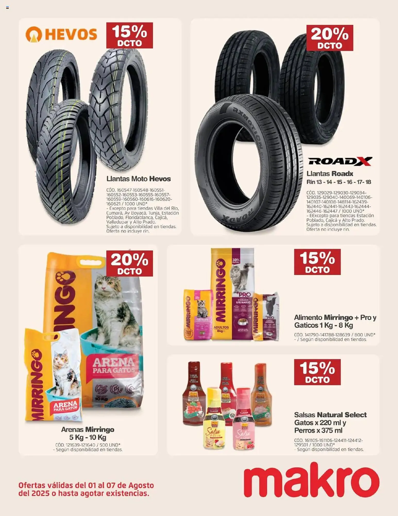 Catalogo de Catálogo Makro 1 de agosto al 8 de agosto 2025 - Pag 28