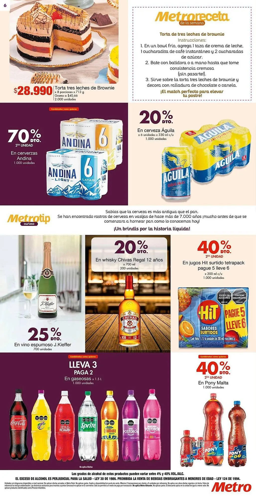 Catalogo de Catálogo Metro 4 de julio al 6 de julio 2025 - Pag 6