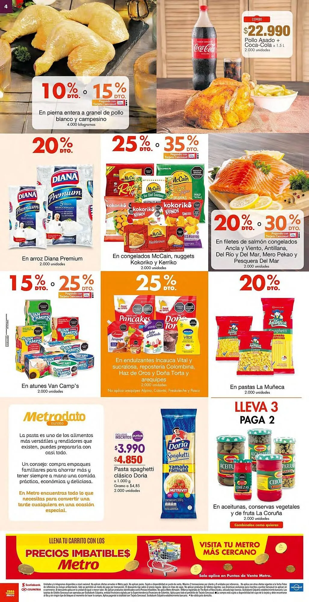 Catalogo de Catálogo Metro 29 de julio al 3 de agosto 2025 - Pag 4