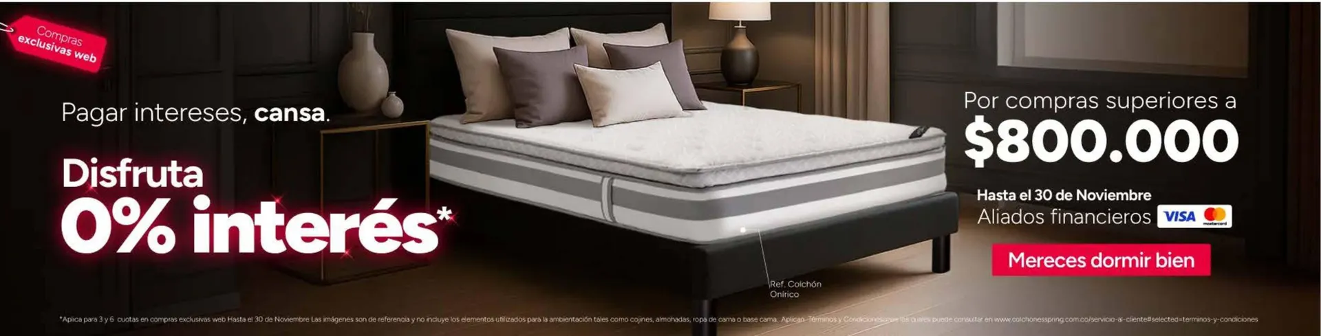 Catalogo de Catálogo Colchones Spring 4 de noviembre al 30 de noviembre 2025 - Pag 1