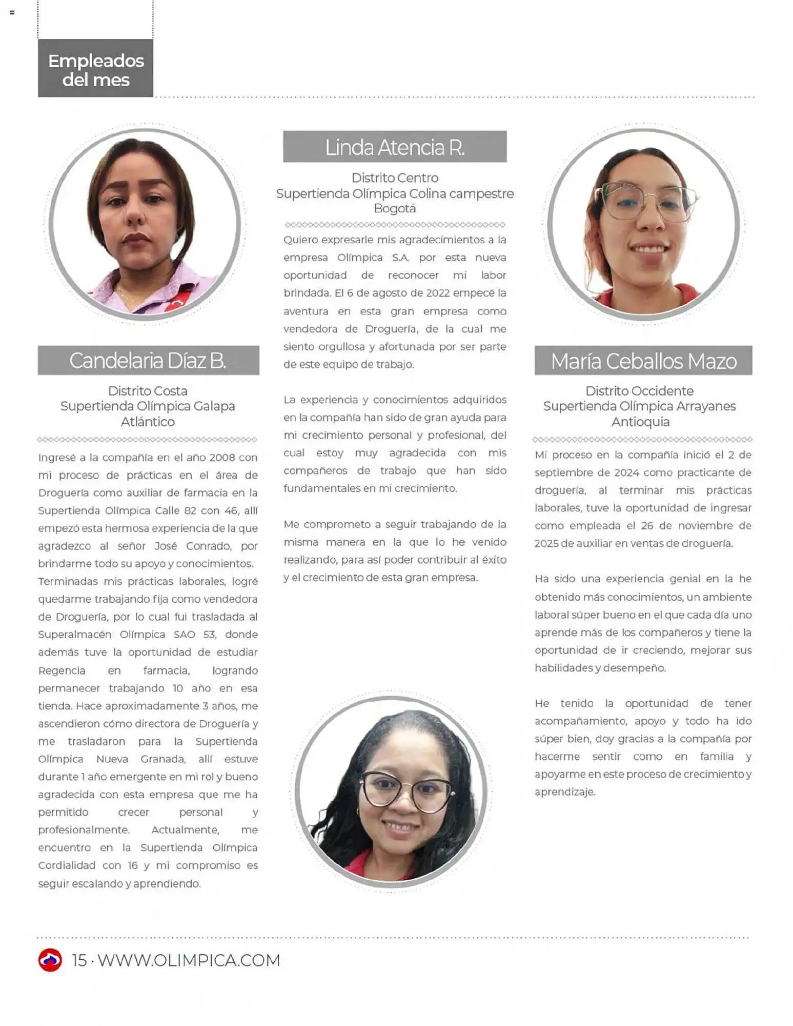 Catalogo de Catálogo Olímpica 1 de abril al 1 de mayo 2026 - Pag 15