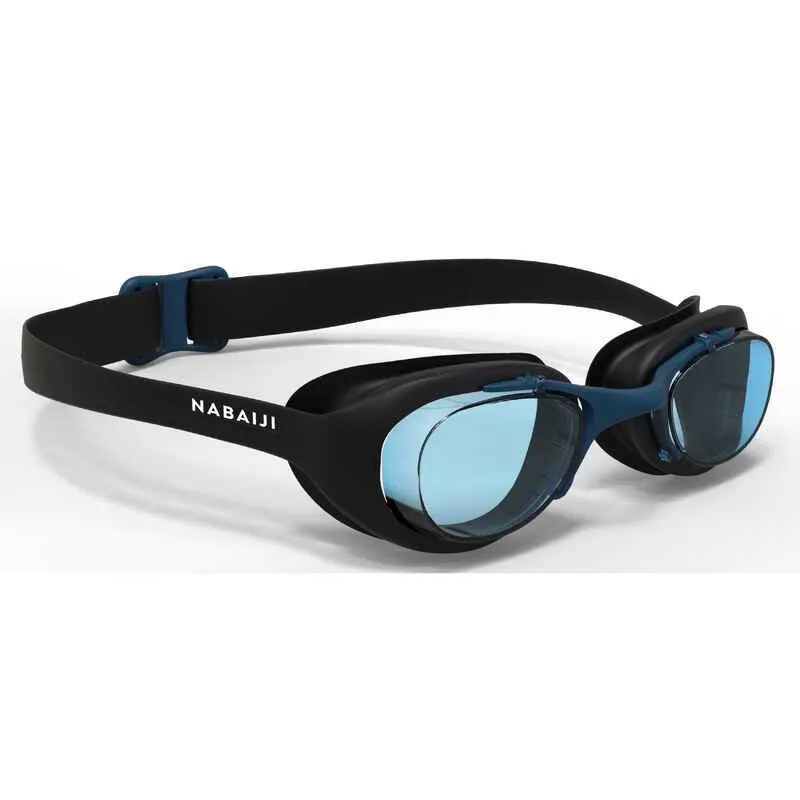 Gafas Natación Xbase Lentes Claros Talla L Negro
