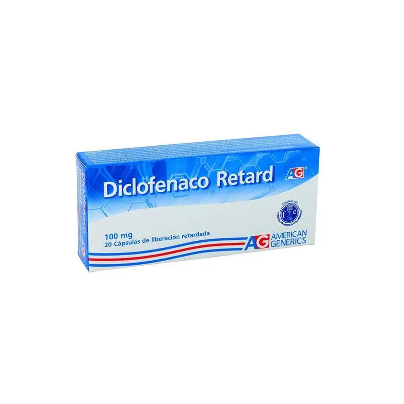 Diclofenaco R 100 Mg Caja X 20 Capsulas