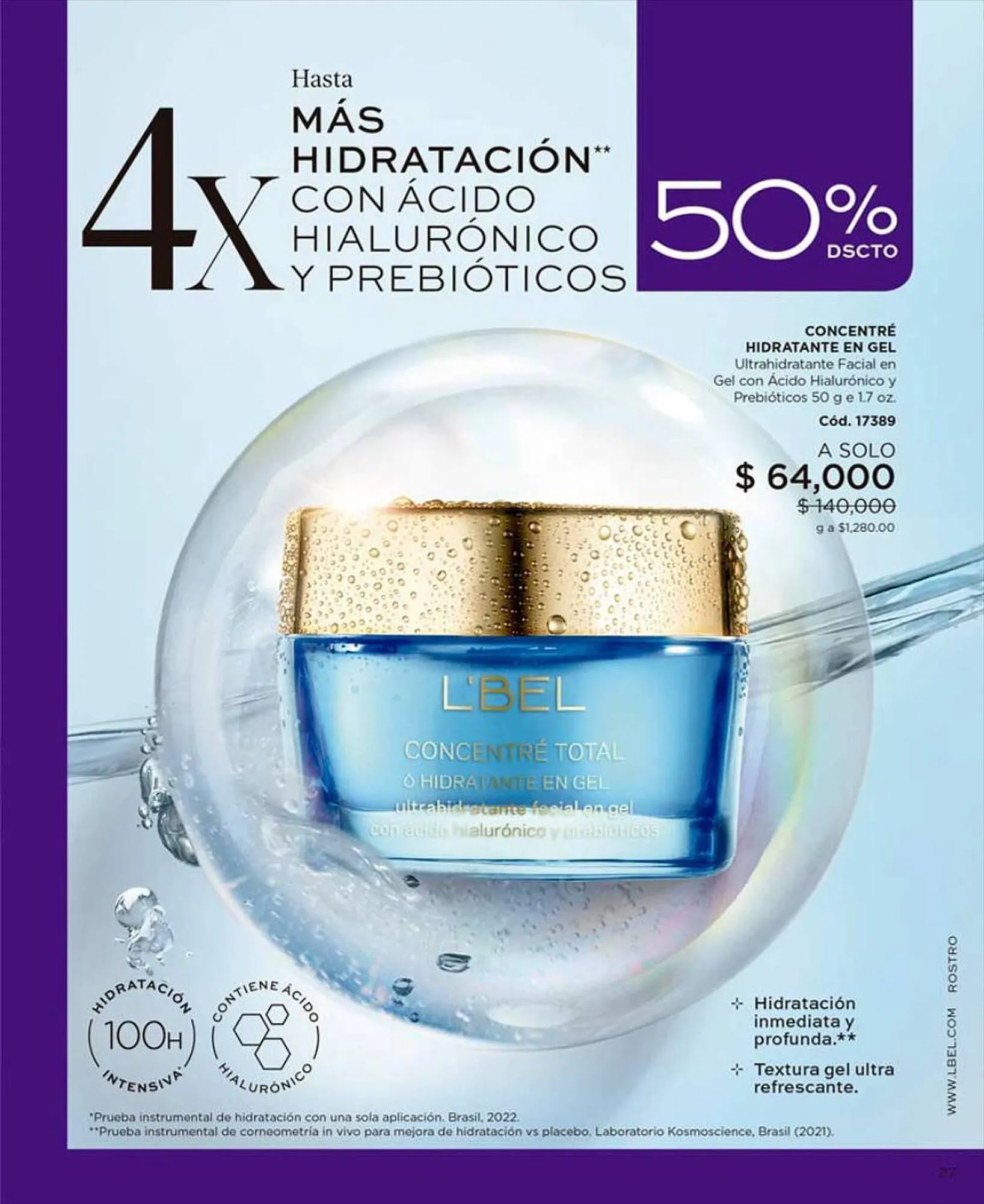 Catalogo de Catálogo L'bel 15 de septiembre al 10 de noviembre 2023 - Pag 27