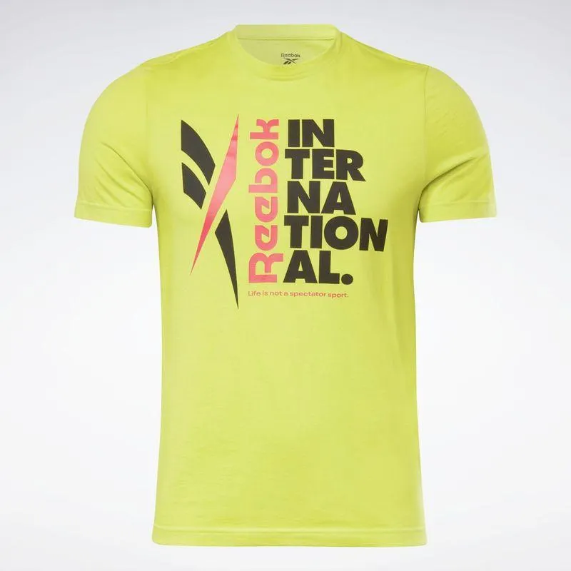 CAMISETA TEE REEBOK VERBIAGE GRAPHIC TEE GS4219 HOMBRE