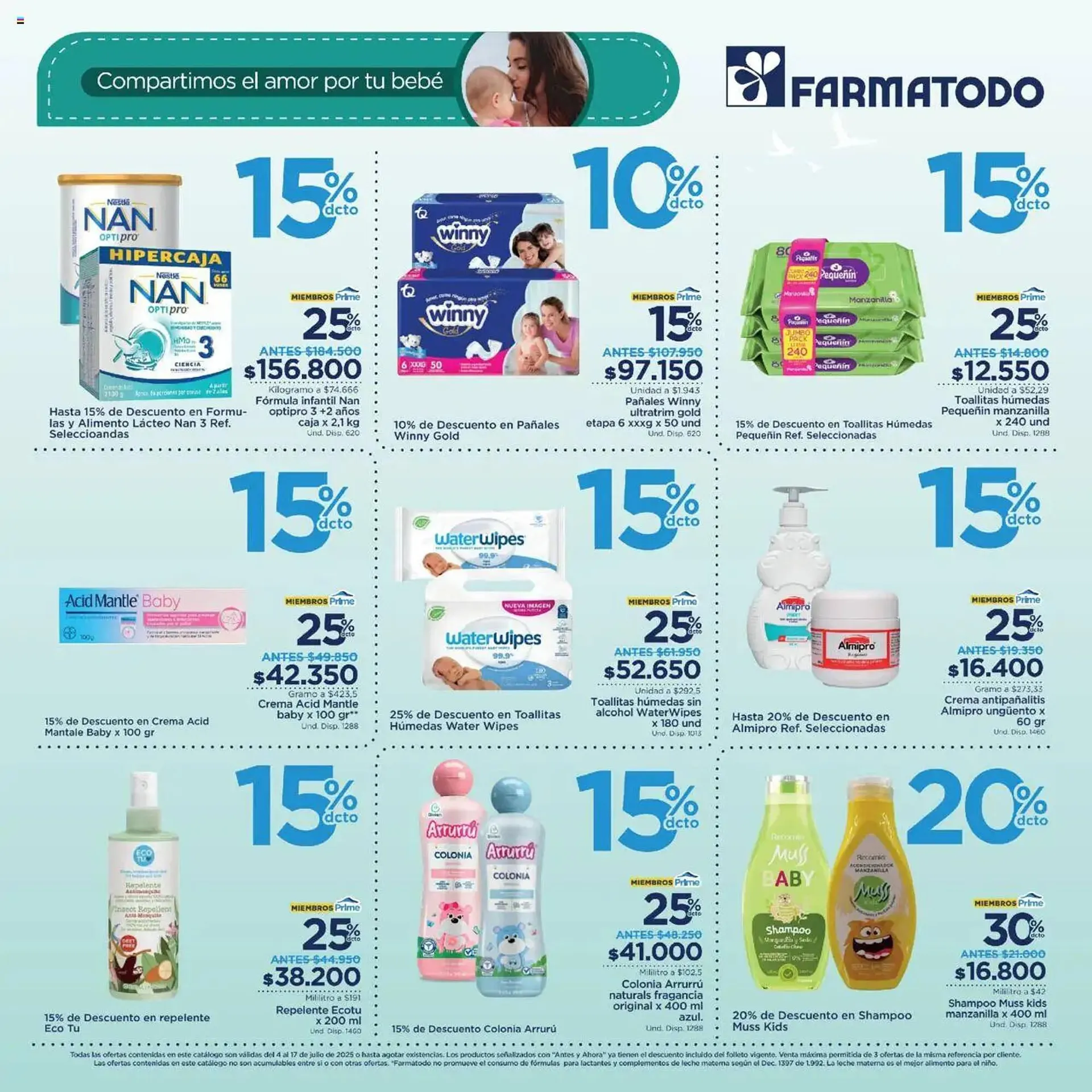 Catalogo de Catálogo FarmaTodo 4 de julio al 17 de julio 2025 - Pag 2