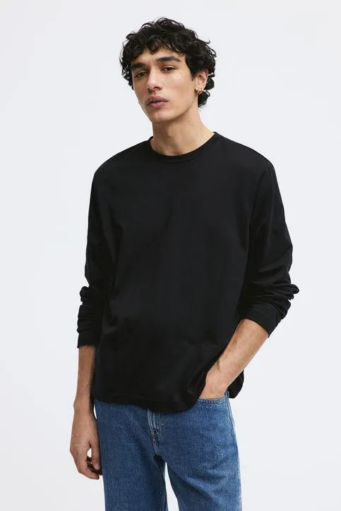 Camiseta en punto Regular Fit