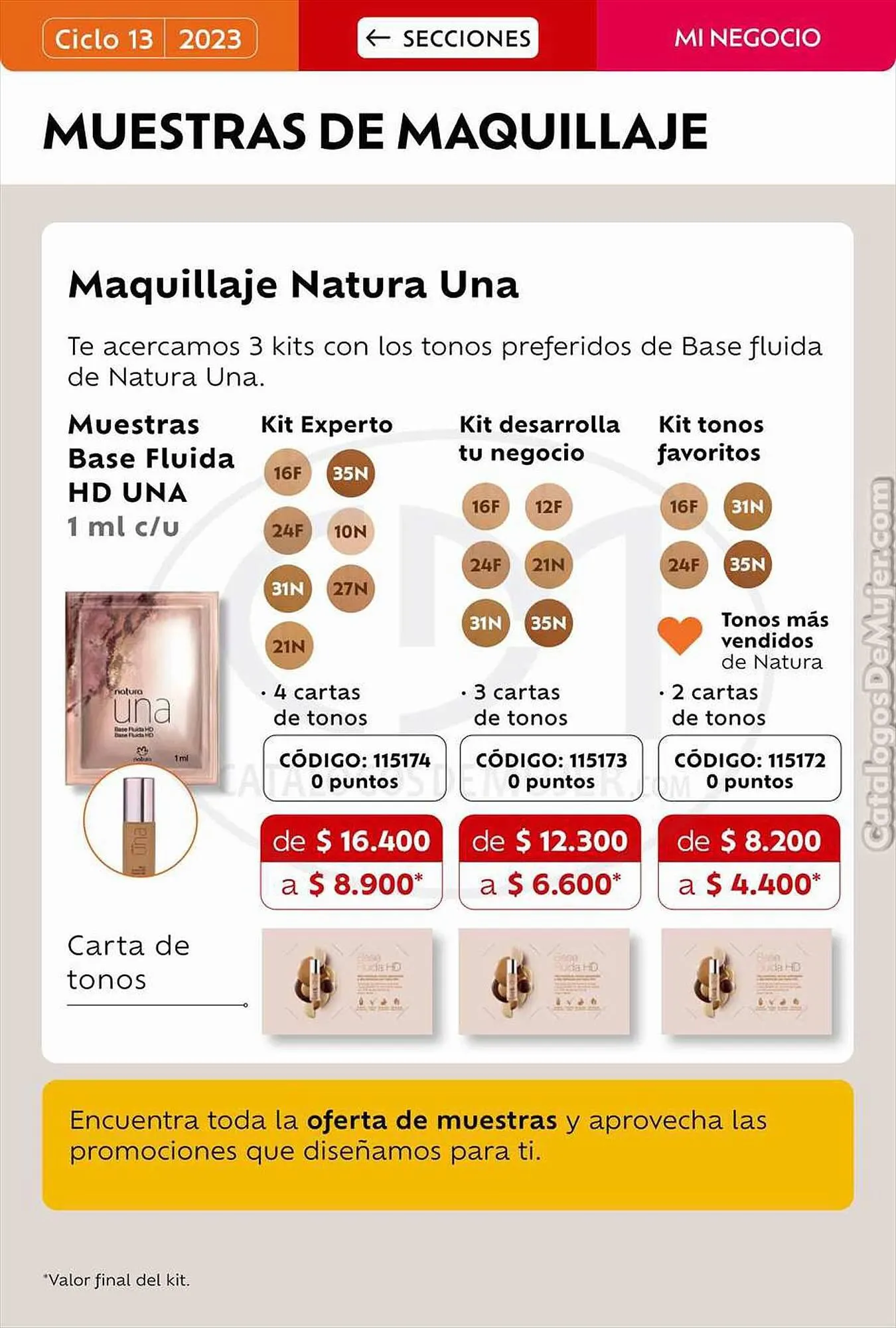 Catalogo de Catálogo Natura 31 de agosto al 2 de septiembre 2023 - Pag 49