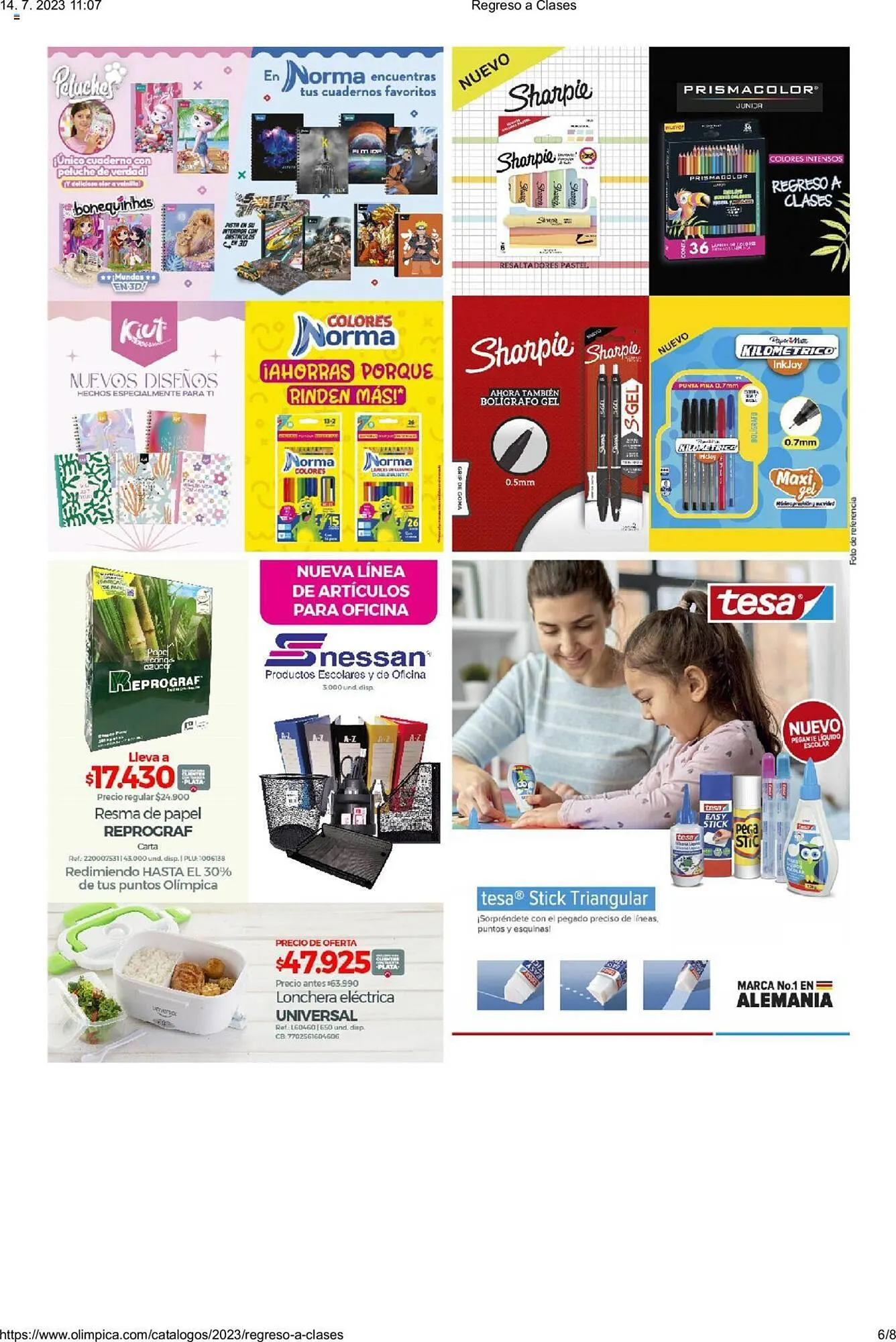 Catalogo de Catálogo Olímpica 14 de julio al 15 de agosto 2023 - Pag 6