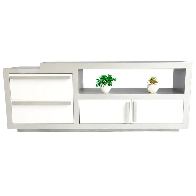 CENTRO DE ENTRETENIMIENTO SANTORINE GRIS PERLADO