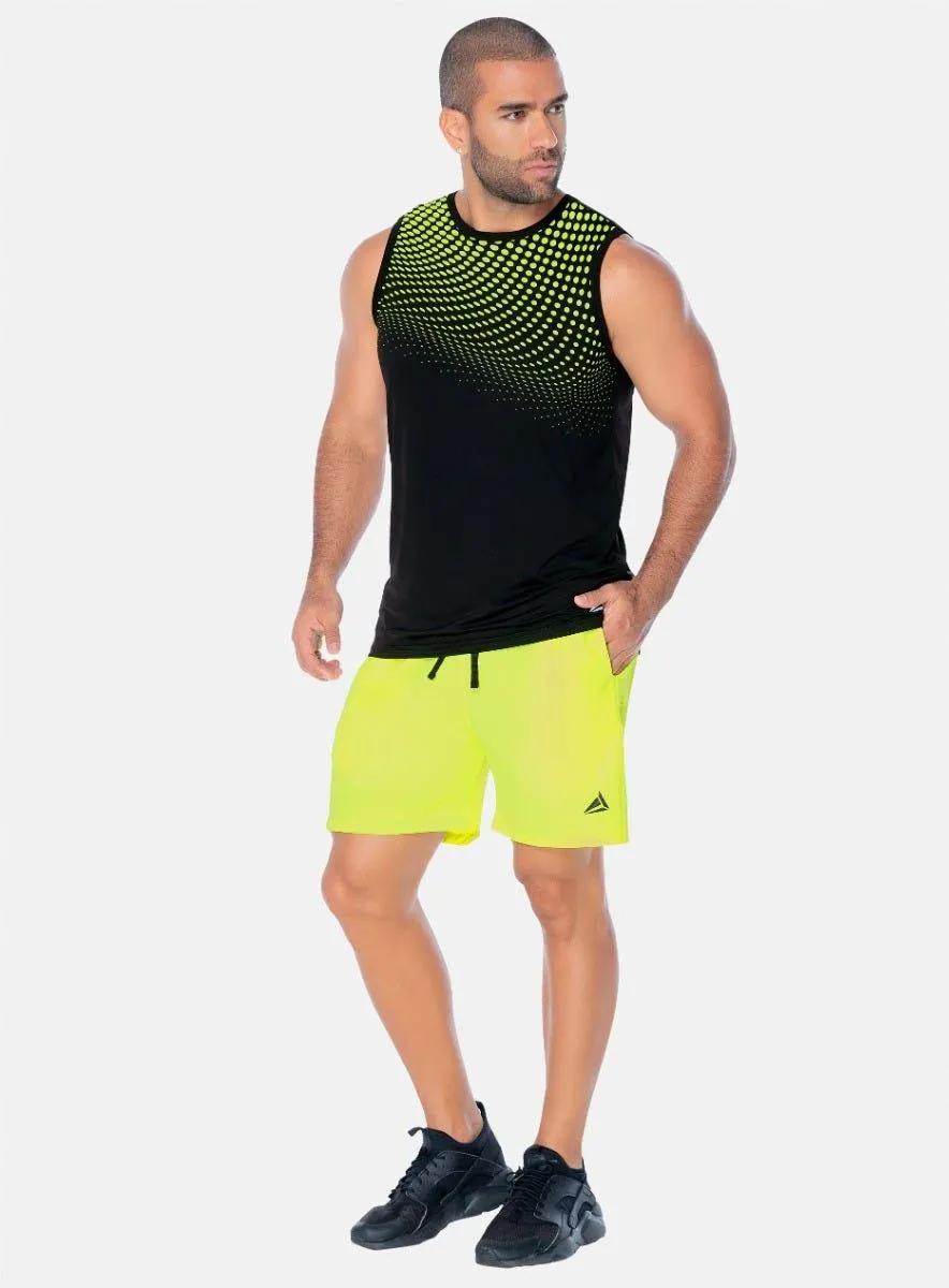 PANTALONETA DEPORTIVA CON CORTE LASER EN LADOS