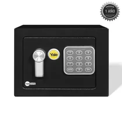 Caja Fuerte Mini Negra 17x23x17cm