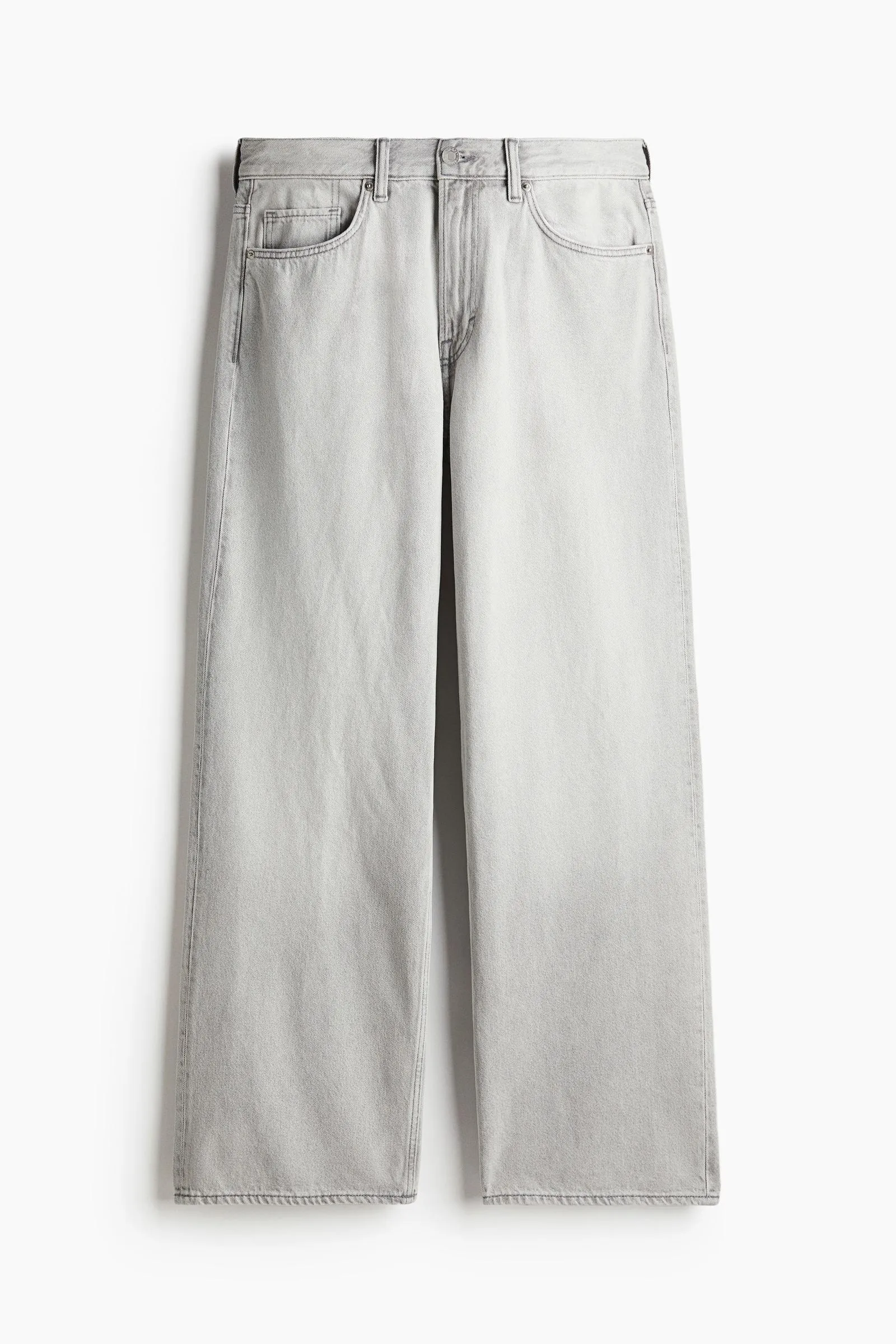 Loose Straight High Jeans