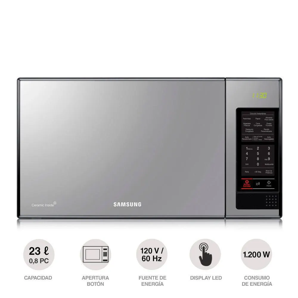 Horno Microondas Dorador 23Lts SAMSUNG AGE83X/XAP