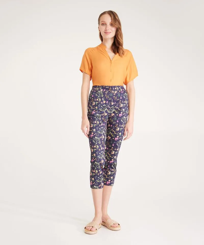 Pantalon Estampado Capri