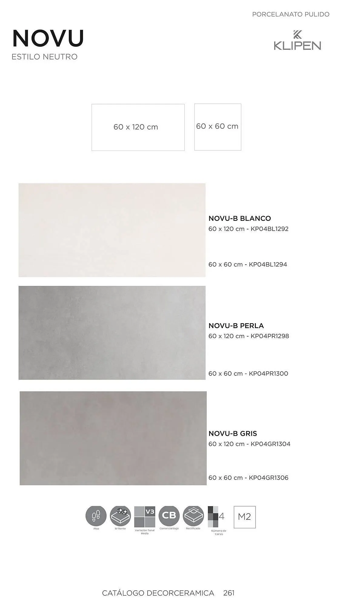 Catalogo de Catálogo Decorceramica 6 de noviembre al 6 de mayo 2025 - Pag 261