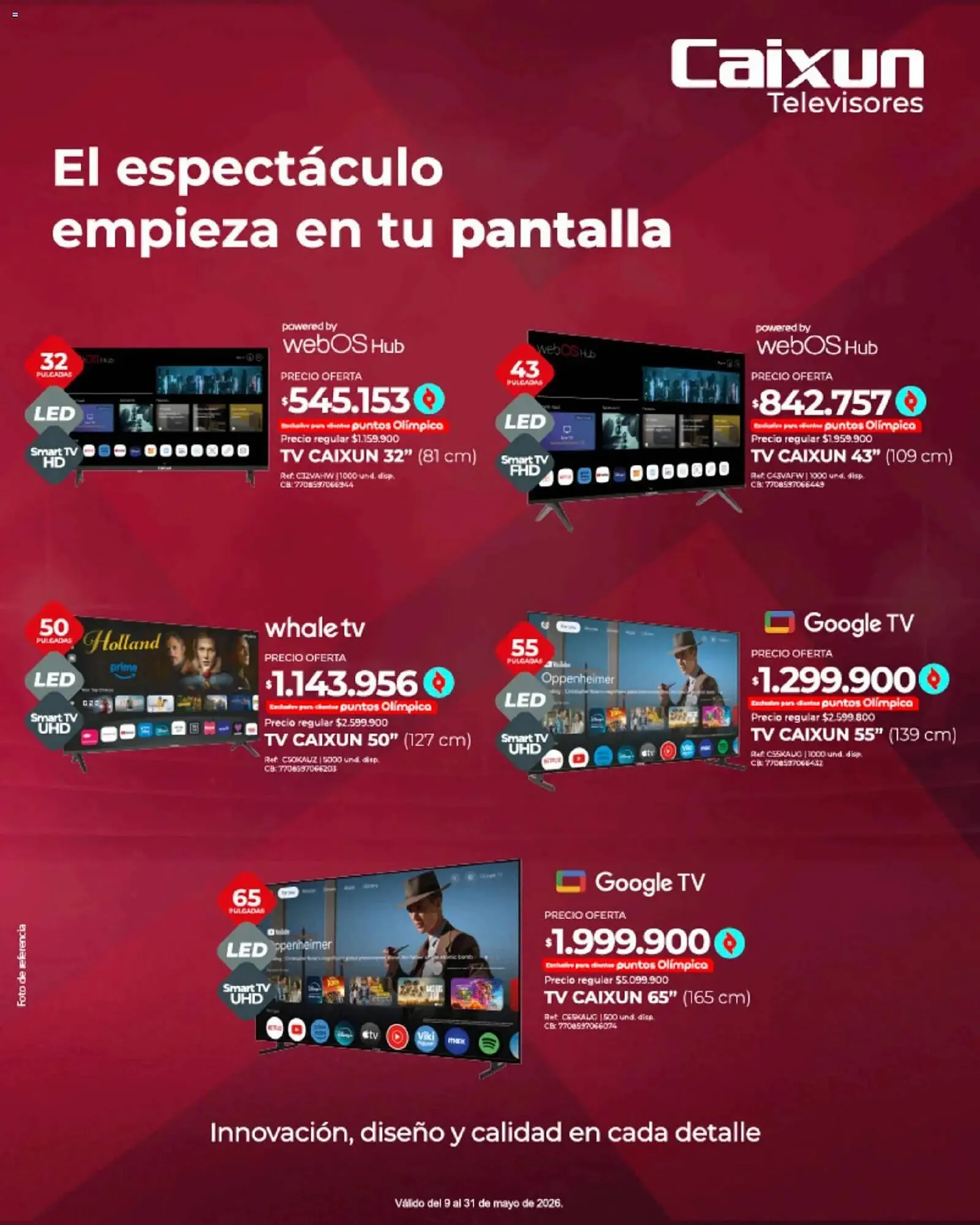 Catalogo de Catálogo Olímpica 9 de mayo al 31 de mayo 2026 - Pag 2