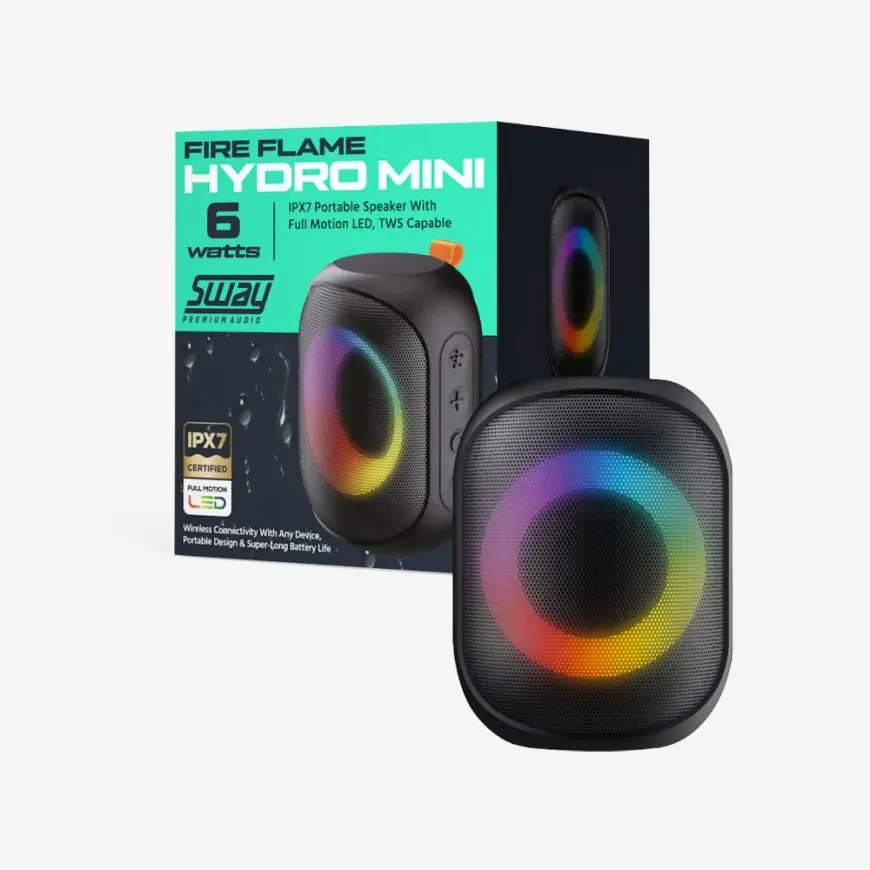Parlante Hydro Mini Ipx Negro