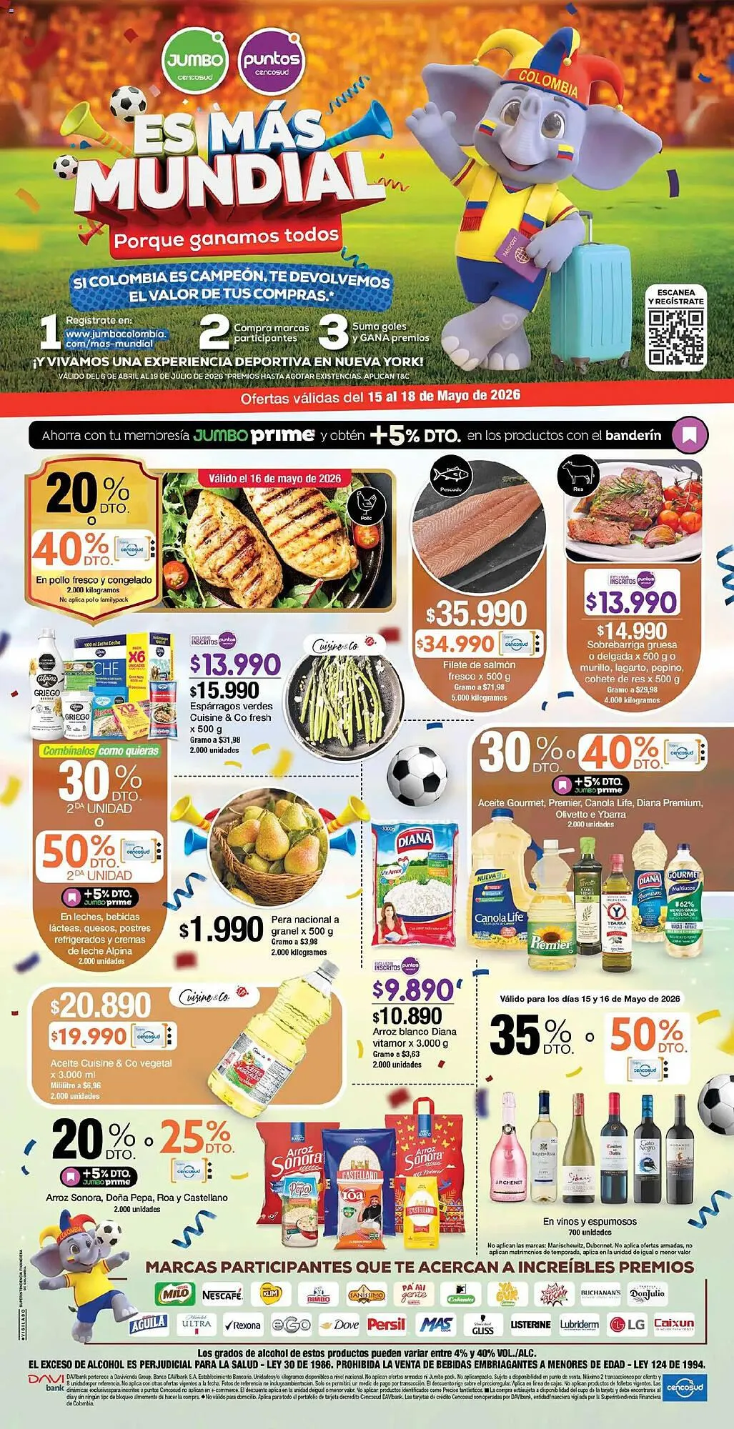 Catalogo de Catálogo Jumbo 15 de mayo al 19 de mayo 2026 - Pag 1