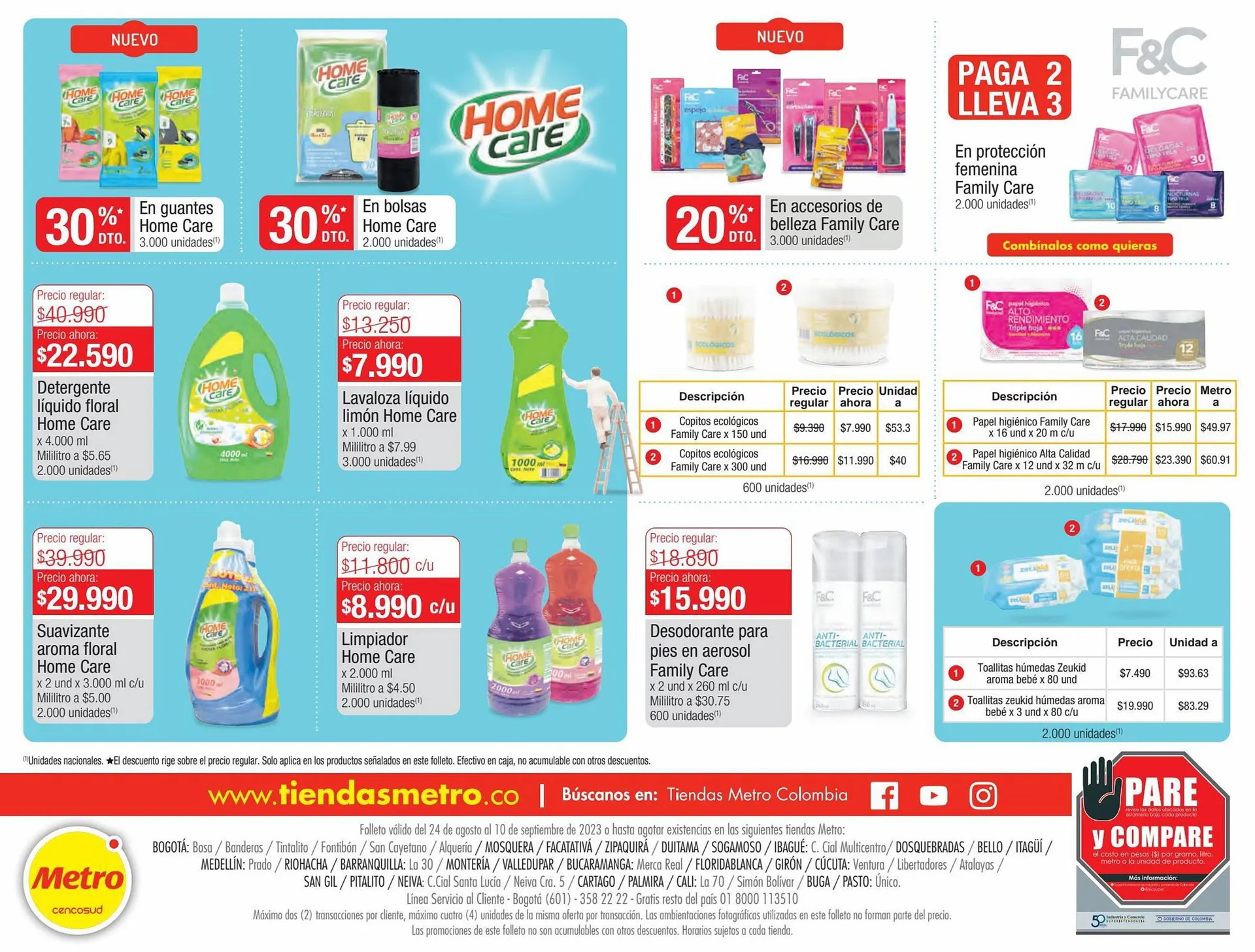 Catalogo de Catálogo Metro 24 de agosto al 10 de septiembre 2023 - Pag 8