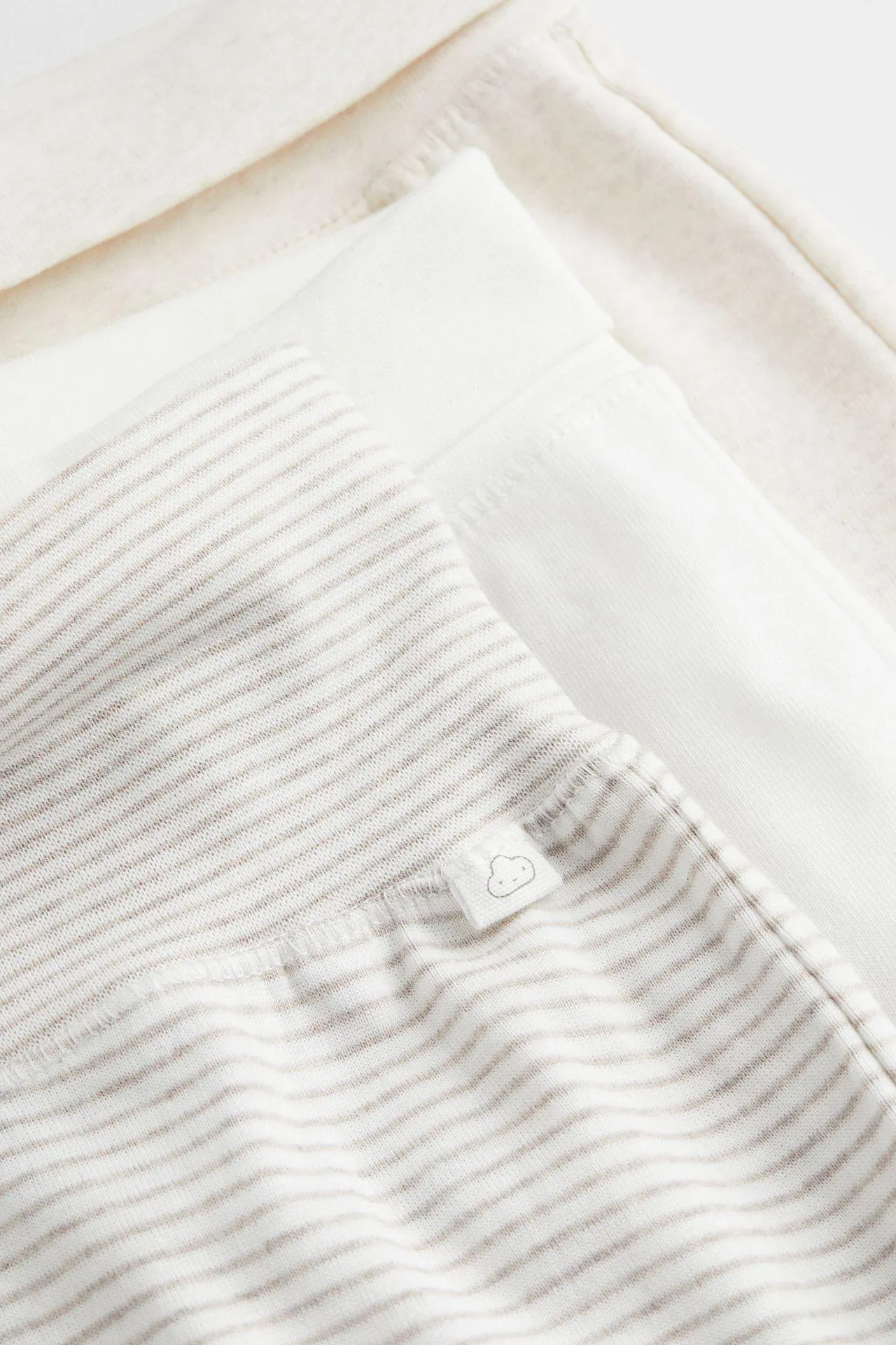 Pack de 3 pantalones con cintura desplegable