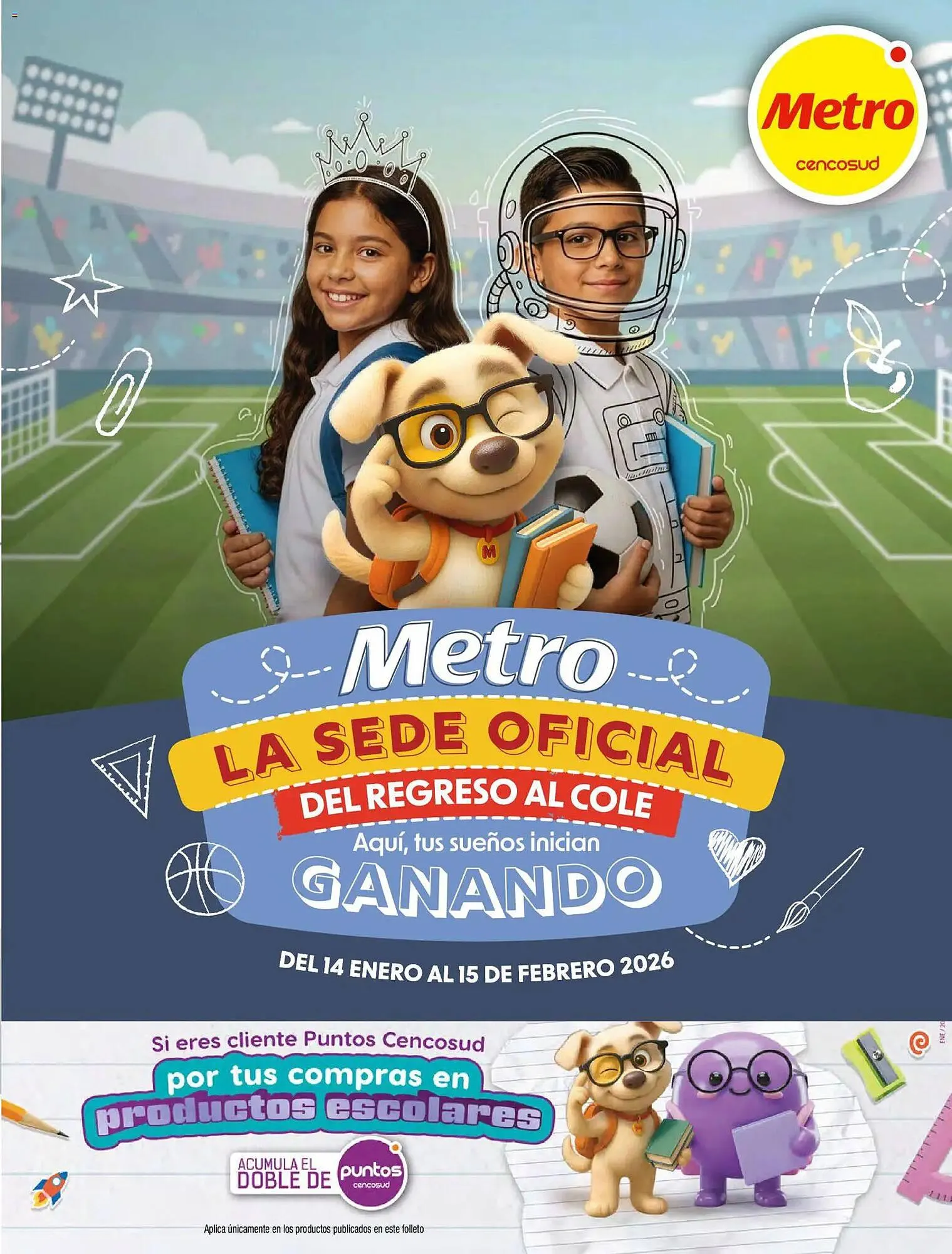 Catalogo de Catálogo Metro 14 de enero al 15 de febrero 2026 - Pag 1